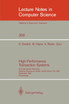 High Performance Transaction Systems