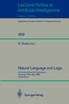 Natural Language and Logic