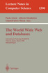 The World Wide Web and Databases