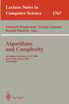 Algorithms and Complexity
