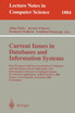 Current Issues in Databases and Information Systems