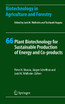 Plant Biotechnology for Sustainable Production of Energy and Co-Products