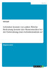 Schönheit kommt von außen. Welche Bedeutung kommt den Massenmedien bei der Entwicklung eines Schönheitsideals zu?