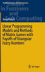 Linear Programming Models and Methods of Matrix Games with Payoffs of Triangular Fuzzy Numbers