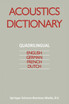 Acoustics Dictionary