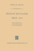 French Royalism Since 1870