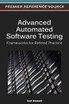 Advanced Automated Software Testing