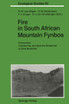 Fire in South African Mountain Fynbos