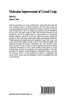 Molecular improvement of cereal crops