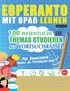 ESPERANTO MIT SPAß LERNEN - FÜR ERWACHSENE