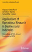 Applications of Operational Research in Business and Industries