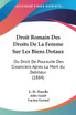 Droit Romain Des Droits De La Femme Sur Les Biens Dotaux