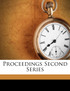 Proceedings Second Serie, Volume 8