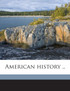 American history ..