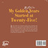 My Golden Retriever Years Started at Twenty-Five!