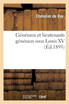 Généraux et lieutenants généraux sous Louis XV