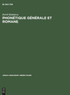Phonétique générale et romane