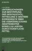 Untersuchungen zur Bestimmung des Geschlechts, Mitteilung II