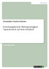 Forschungsbericht Mehrsprachigkeit. "Sprachverbot auf dem Schulhof"