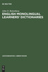 English monolingual learners' dictionaries