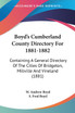 Boyd's Cumberland County Directory For 1881-1882