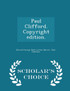 Paul Clifford. Copyright edition. - Scholar's Choice Edition