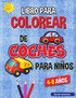 Libro para Colorear de Camiones y Coches para Niños