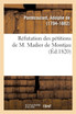 Réfutation des pétitions de M. Madier de Montjau