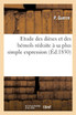 Etude des dièses et des bémols réduite à sa plus simple expression