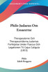Philo Judaeus Om Essaeerne