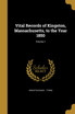 Vital Records of Kingston, Massachusetts, to the Year 1850; Volume 1