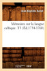 Mémoires sur la langue celtique. T3 (Éd.1754-1760)