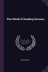 First Book of Reading Lessons