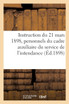 Instruction du 21 mars 1898 pour l'application du règlement du 16 juin 1897 aux personnels