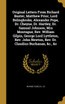 Original Letters From Richard Baxter, Matthew Prior, Lord Bolingbroke, Alexander Pope, Dr. Cheyne, Dr. Hartley, Dr. Samuel Johnson, Mrs Montague, Rev. William Gilpin, George Lord Lyttleton, Rev. John Newton, Rev. Dr. Claudius Buchanan, &c., &c