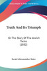 Truth And Its Triumph