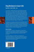 Drug Resistance in Cancer Cells