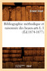 Bibliographie méthodique et raisonnée des beaux-arts L 1 (Éd.1874-1877)