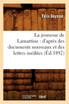 La jeunesse de Lamartine