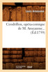 Cendrillon , opéra-comique de M. Anseaume (Éd.1759)