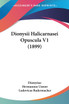 Dionysii Halicarnasei Opuscula V1 (1899)