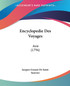 Encyclopedie Des Voyages