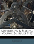 Advertising & Selling, Volume 24, Issues 7-12
