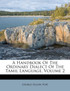 A Handbook Of The Ordinary Dialect Of The Tamil Language, Volume 2