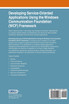 Developing Service-Oriented Applications Using the Windows Communication Foundation (WCF) Framework