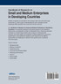 Handbook of Research on Small and Medium Enterprises in Developing Countries