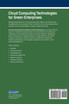 Cloud Computing Technologies for Green Enterprises
