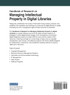 Handbook of Research on Managing Intellectual Property in Digital Libraries