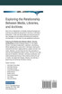 Exploring the Relationship Between Media, Libraries, and Archives