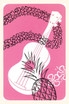 Vintage Journal Ukulele and Pineapple
